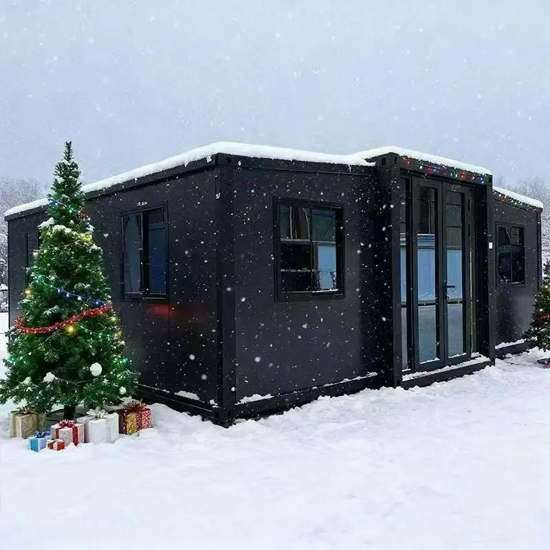 บ้านคอนเทนเนอร์แบบขยายได้: บ้านพักตากอากาศที่เติบโตไปพร้อมกับแขกของคุณ